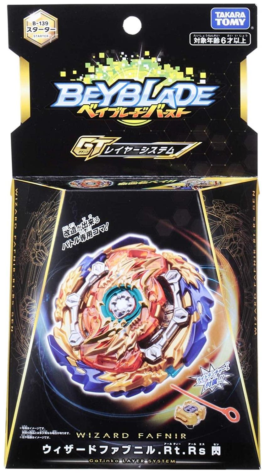 Beyblade Burst Takaratomy B Wizard Fafnir Rt Rs Sen Starter Booster