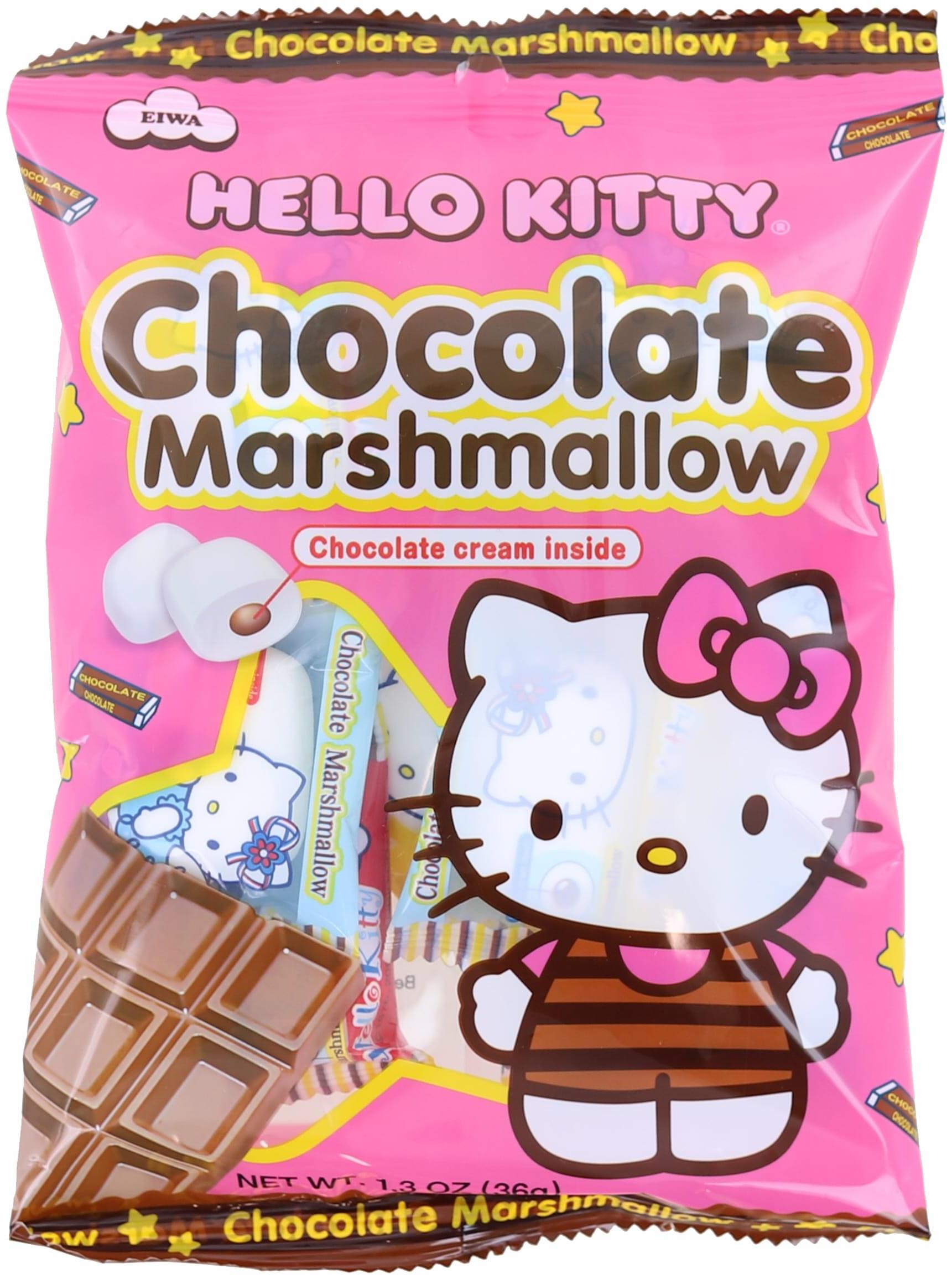 Hello Kitty Marshmallow Chocolate Filled Candy | 3.1 Ounce Pack - ToyHo.com