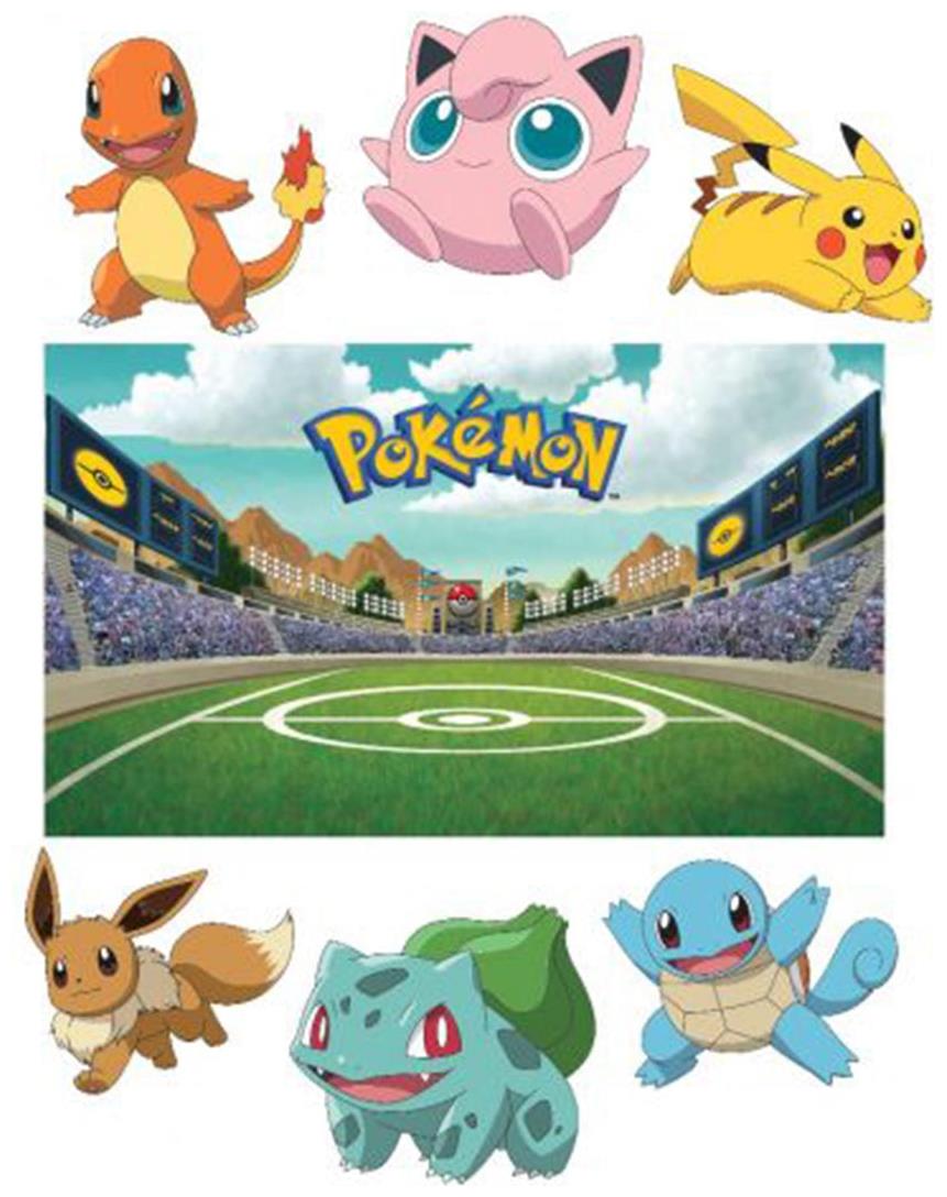 Pokemon Kanto Starters Evolutions Tab Journal