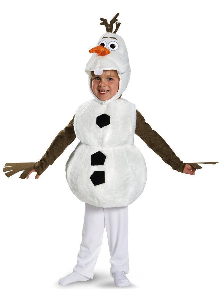 Frozen Disney Deluxe Olaf Child Toddler Costume - ToyHo.com