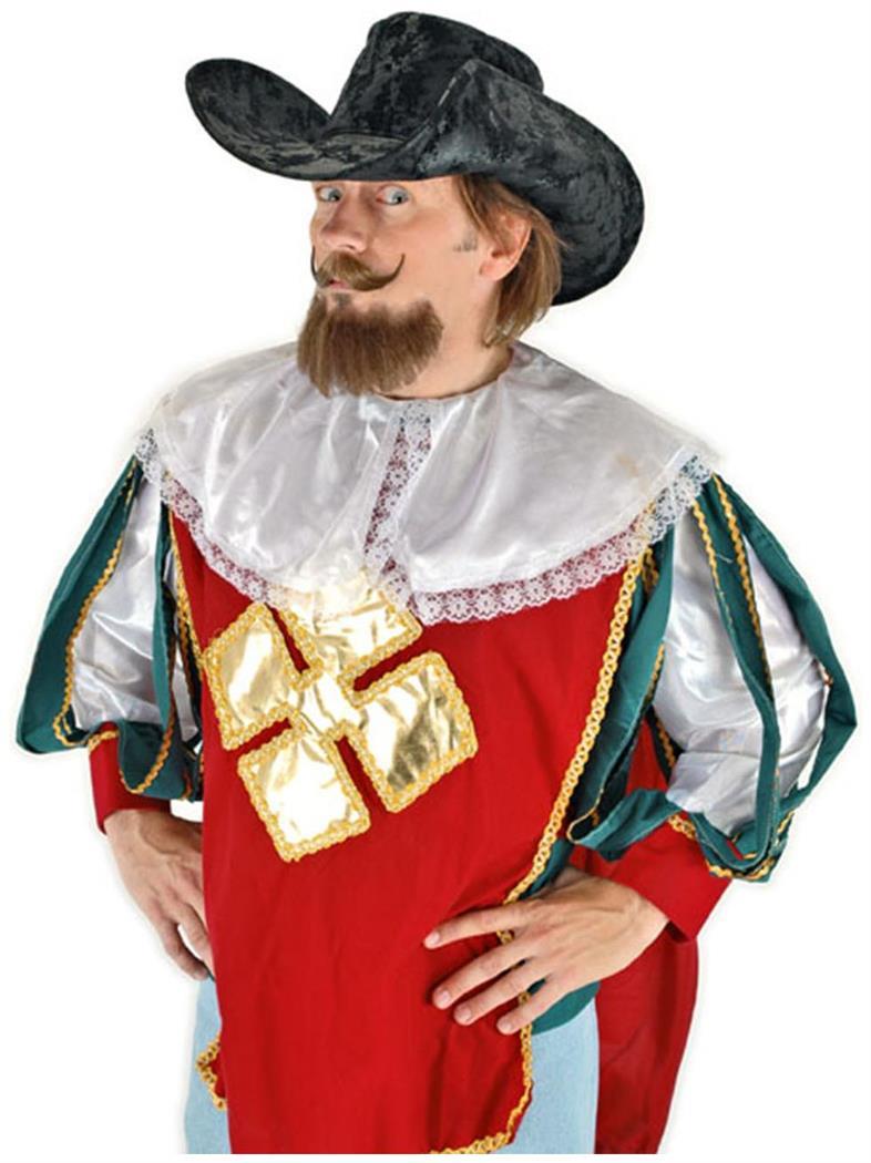 Renaissance Musketeer Black Adult Hat Costume Accessory One Size ...