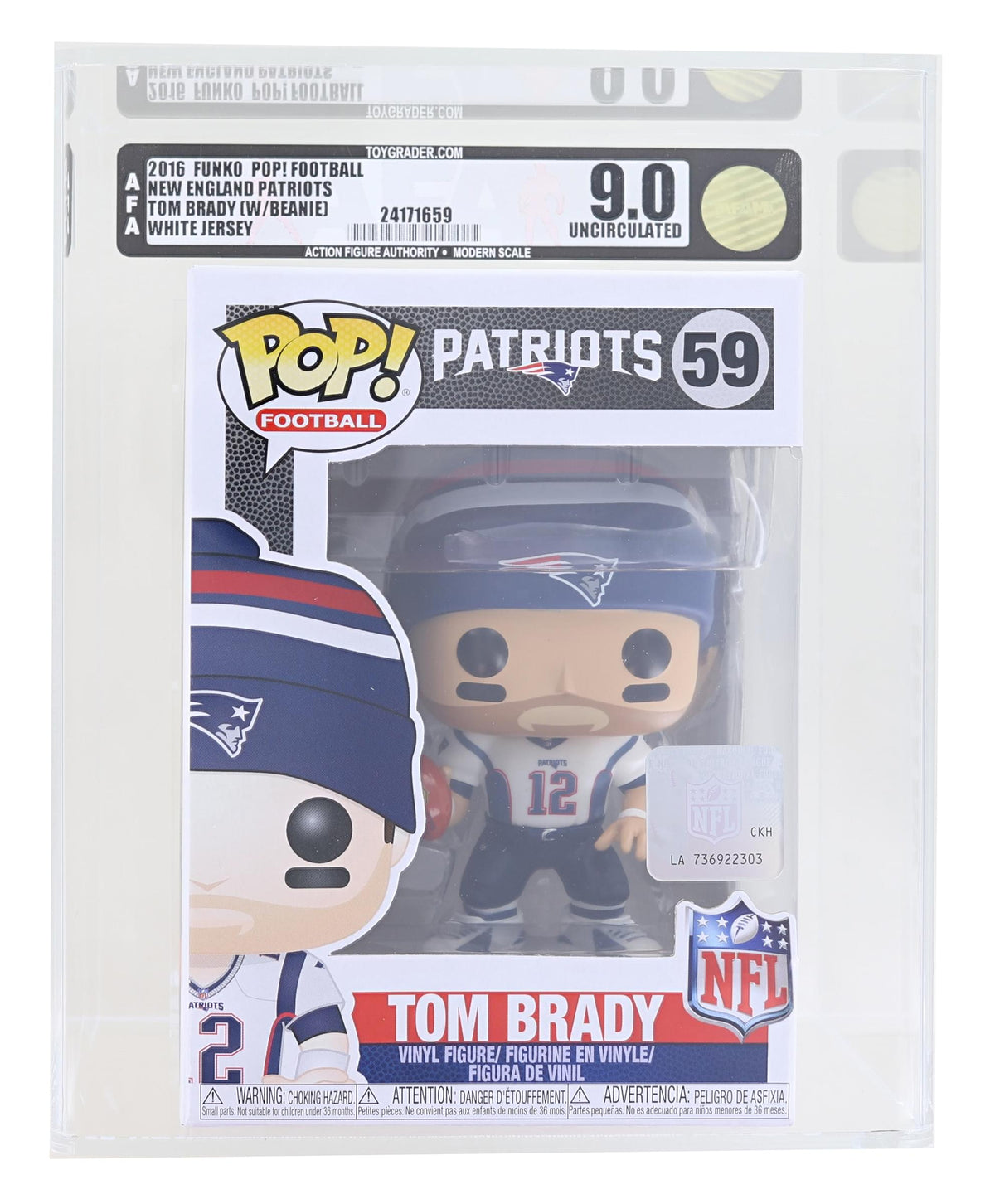 Funko POP! NFL TAMPA BAY BUCCANEERS TOM BRADY Vinyl Figure with