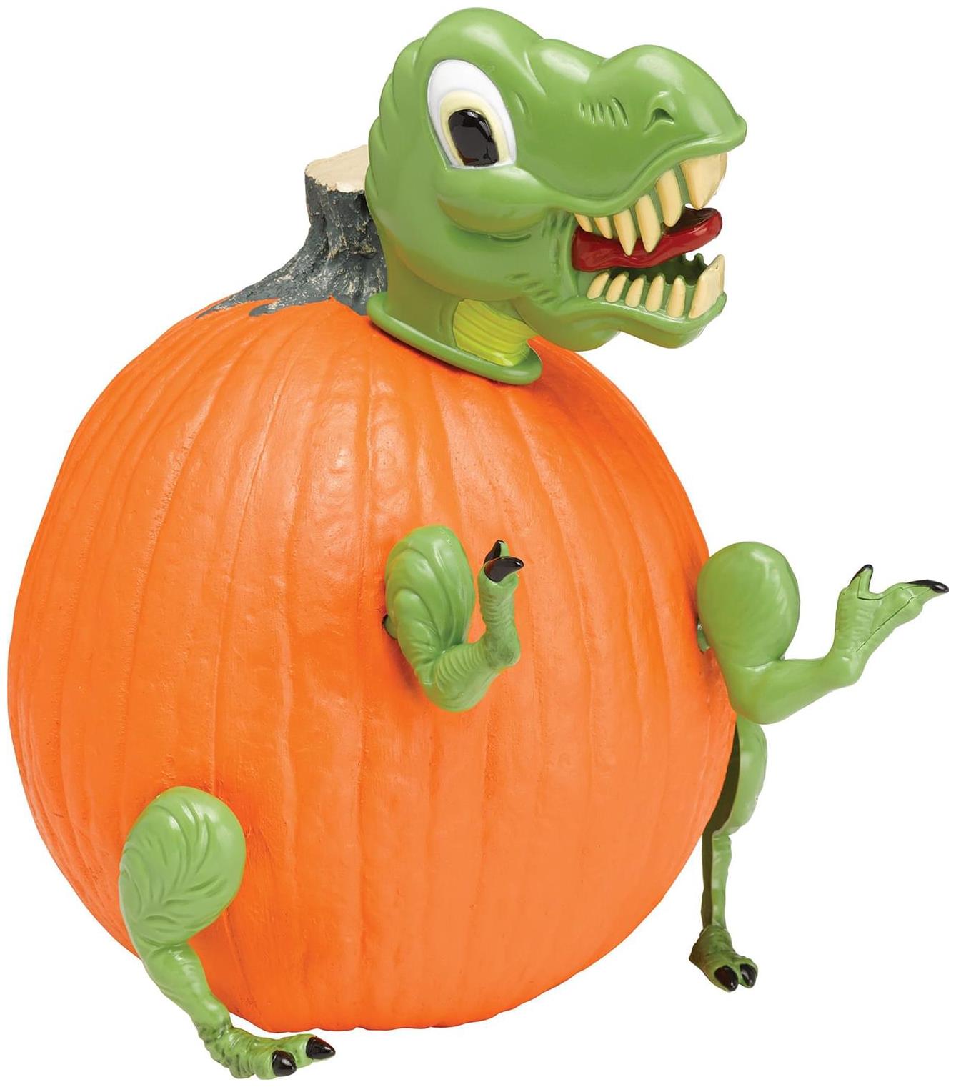 Halloween T-Rex Dinosaur Pumpkin Decorating Kit - ToyHo.com