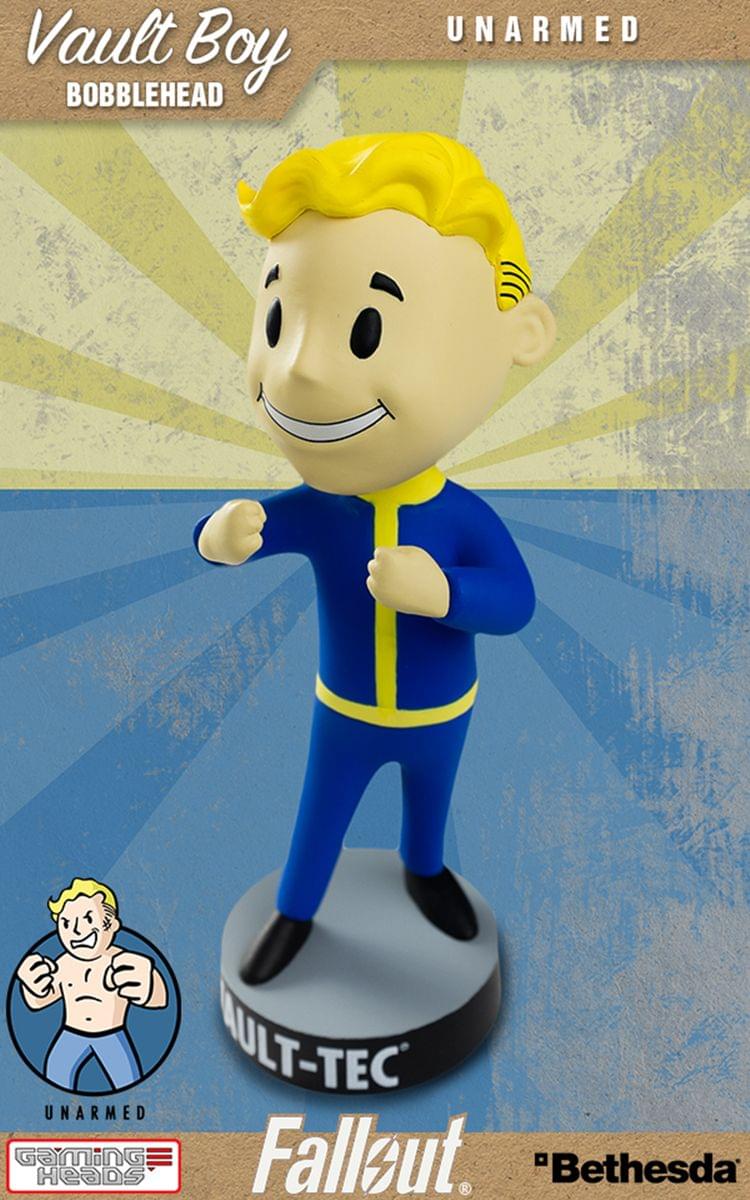 Gaming Heads Fallout 3 Vault Boy Unarmed Bobble Head - ToyHo.com