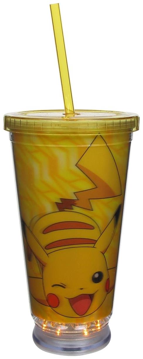 Pokemon Group 18oz Carnival Cup w/ Floating Confetti Pokeballs