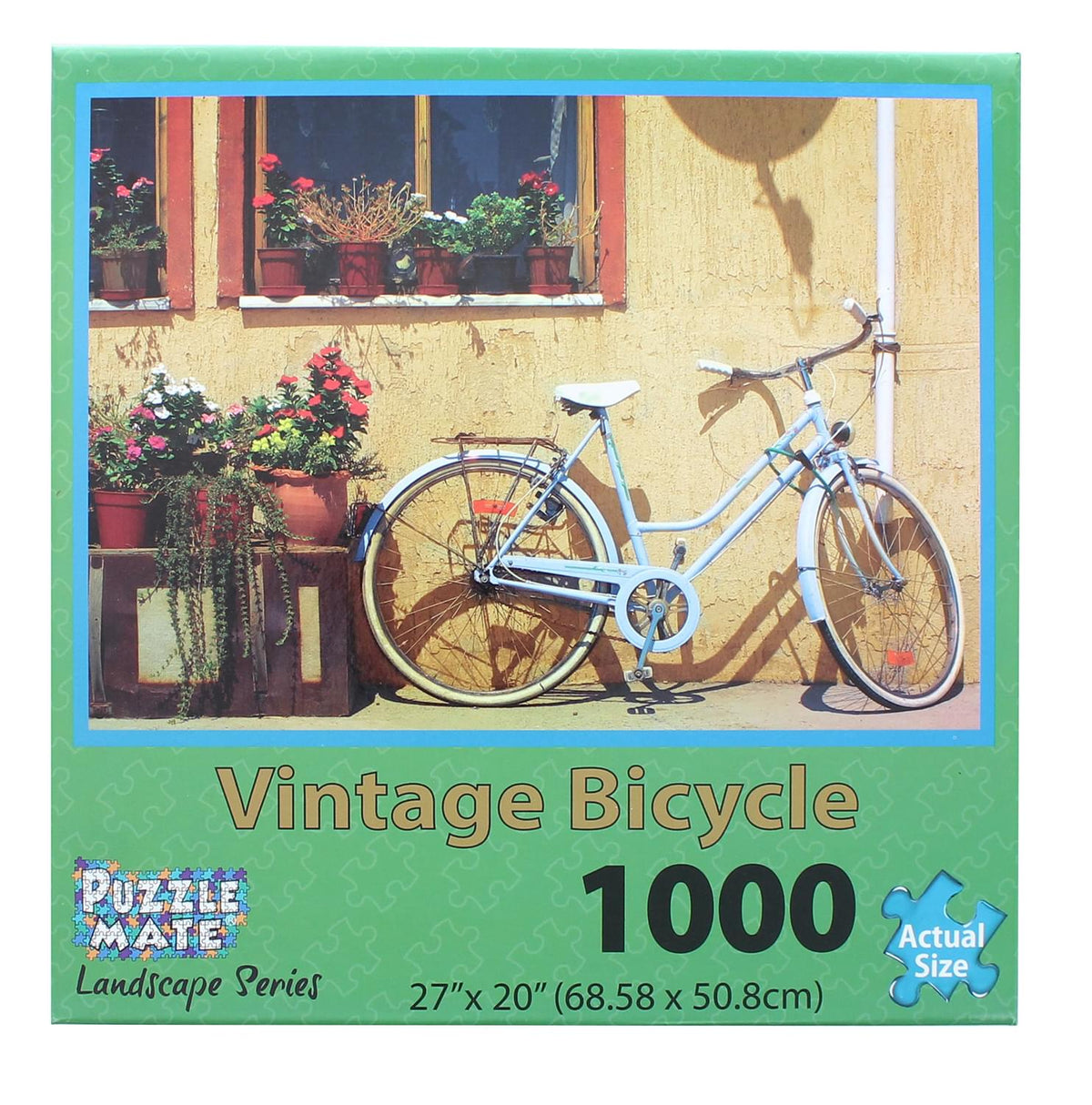 Vintage Bicycle 1000 Piece Jigsaw Puzzle - ToyHo.com