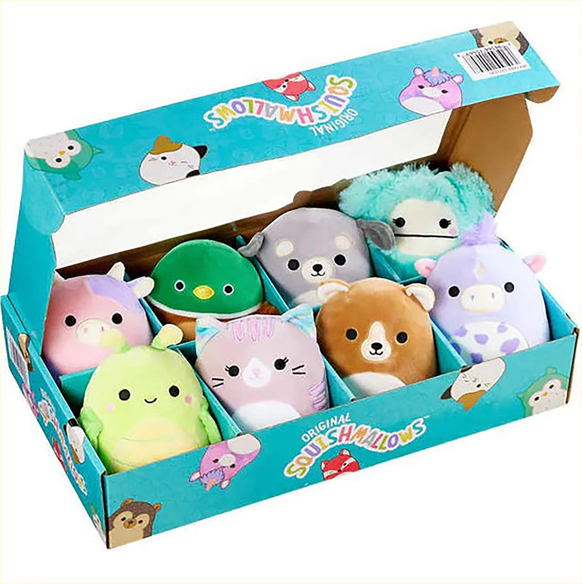 Squishmallows 5 Inch Mini Plush 8 Pack | Fantasy & Wildlife - ToyHo.com