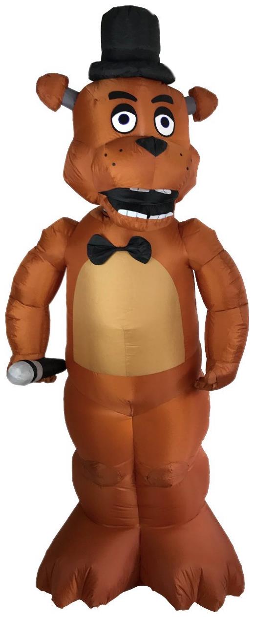 Five Nights At Freddy's Animated Freddy Inflatable Halloween Decoration ...