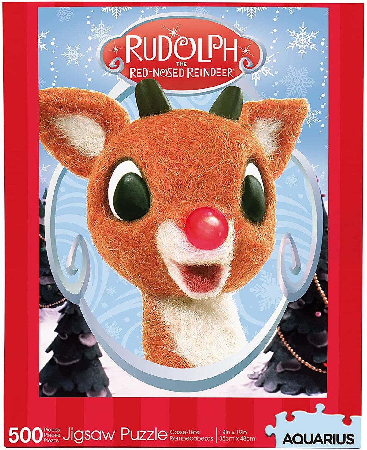 Rudolph the Red-Nosed Reindeer Collage 500 Piece Jigsaw Puzzle - ToyHo.com