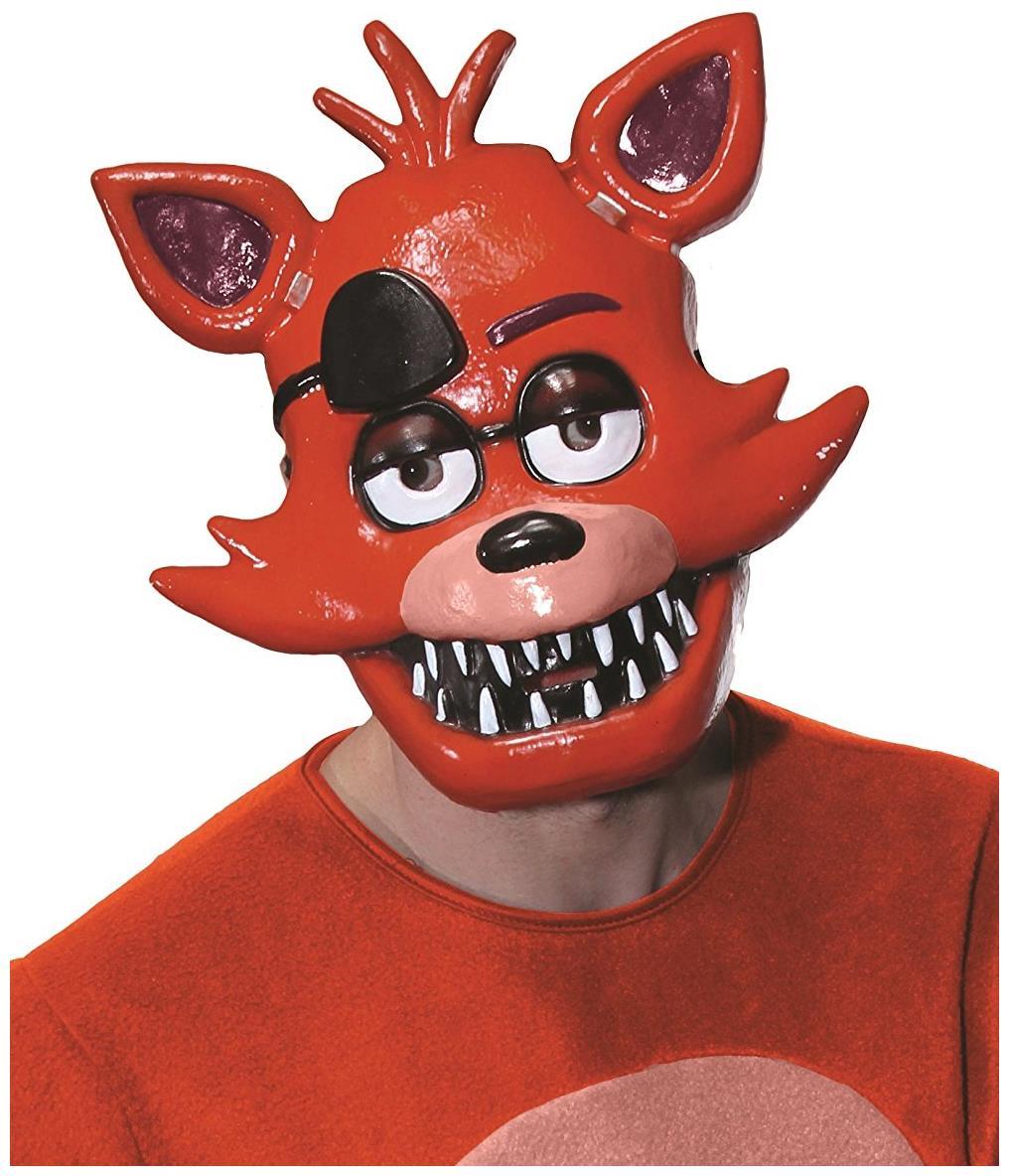 Five Nights At Freddys Foxy Costume Half Mask Adult 