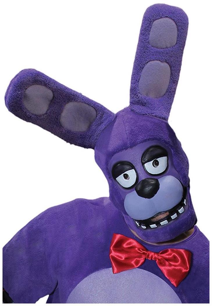 Five Nights at Freddy's Bonnie Costume 3/4 Mask Adult Standard - ToyHo.com