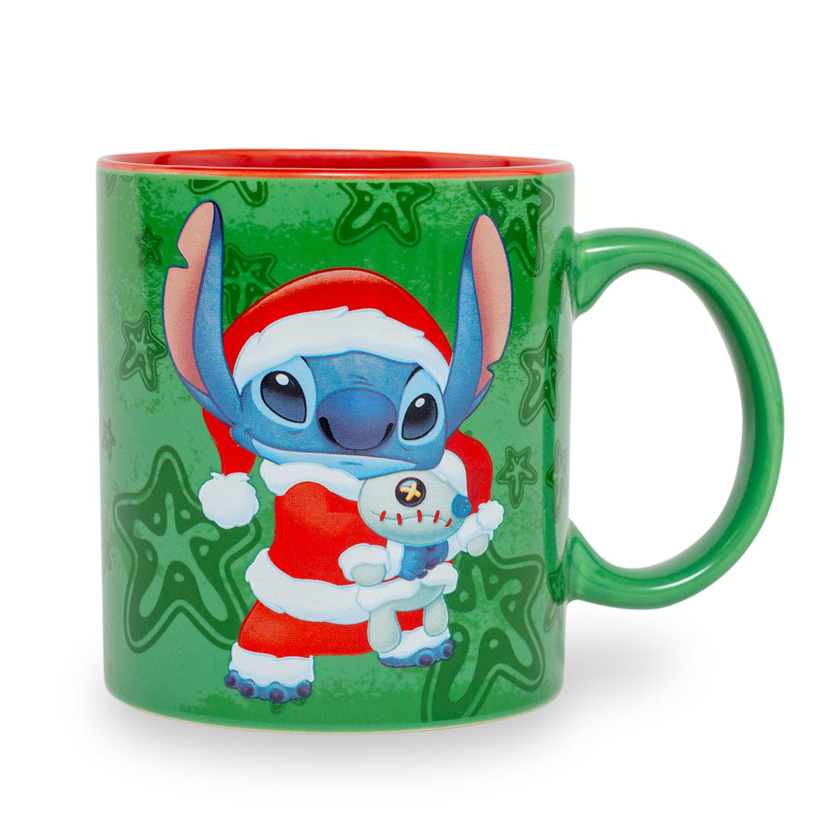 Holdings Disney - Lilo and Stitch - Ceramic Coffee Mug with Lid - 16 Ounce  