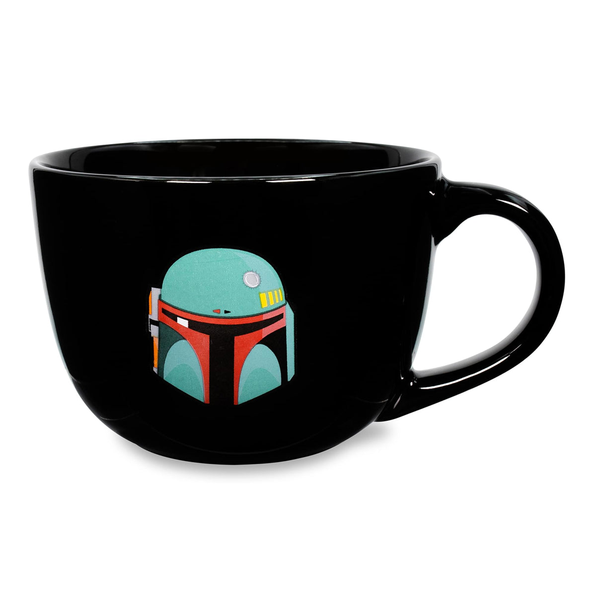 Star Wars 3D Sculpted Boba Fett Helmet Ceramic Mug