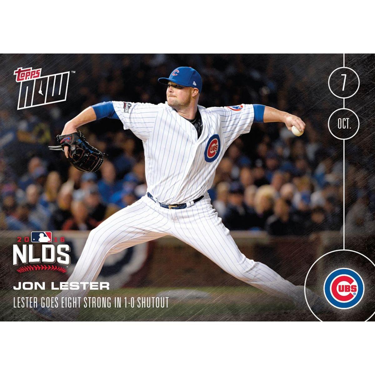 2016 Topps Jon Lester Values - MAVIN