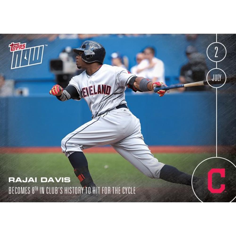 Topps Mlb Chicago Cubs Javier Baez #555 Topps Now Trading Card
