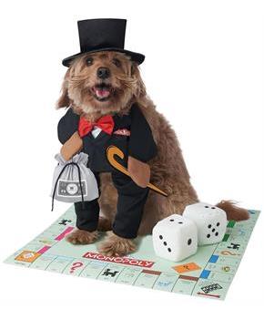 Mr. Monopoly Dog Costume