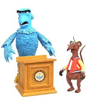 The Muppets Sam The Eagle & Rizzo The Rat Deluxe Figure Set