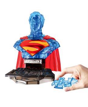 DC Superman 72 Piece 3D Jigsaw Puzzle | Crystal Color