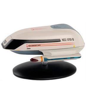 Eaglemoss Star Trek Starship Replica | Type-7 Shuttle NCC-1701-D