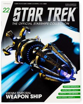 Star Trek Starships Krenim Temporal Weapon Ship Magazine