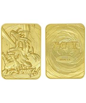Yu-Gi-Oh! Limited Edition 24k Gold Plated Metal Card | Red Eyes B. Dragon