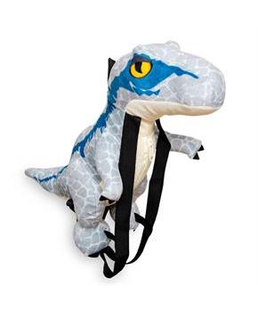 Jurassic World Velociraptor Blue 17-Inch Plush Backpack
