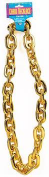 Jumbo Gold Chain Costume Necklace