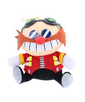 Sonic The Hedgehog 7 Inch Plush | SD Dr. Eggman Sitting