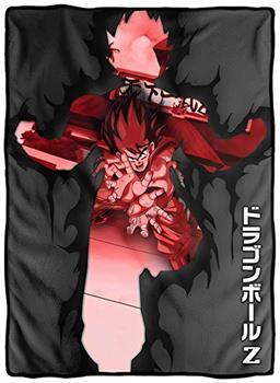 Dragon Ball Z Goku 45 x 60 Inch Fleece Throw Blanket
