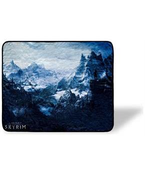 The Elder Scrolls Skyrim Video Game Fleece Throw Blanket | 60 x 45 Inches