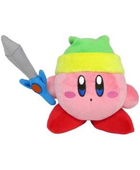 Kirby Adventure All Star 6 Inch Plush Collection | Kirby with Sword