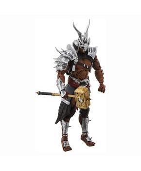Mortal Kombat 7 Inch Action Figure | Shao Kahn (Platinum Skin)