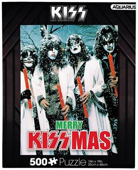 KISS Merry KISSmas 500 Piece Jigsaw Puzzle