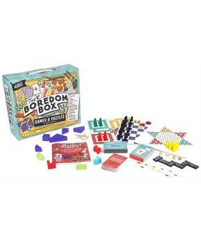 The Boredom Box Games & Puzzles Set | Over 250 Activities
