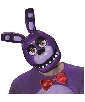 Five Nights at Freddy's Bonnie Costume Half Mask Adult - ToyHo.com