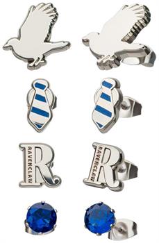 Harry Potter House Ravenclaw 4-Piece Stud Earring Set
