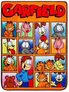 Garfield and Friends Fleece Throw Blanket | 45 x 60 Inches