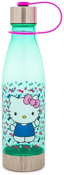 Sanrio Hello Kitty Hearts and Bows Water Bottle With Lid | Holds 20 Ounces