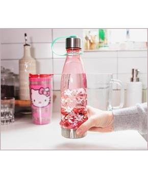 Hello Kitty Unicorn Rainbow Toss 20 Ounce Plastic Water Bottle
