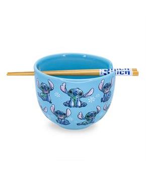 Disney Lilo & Stitch 20-Ounce Ramen Bowl and Chopstick Set