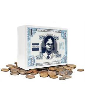 The Office Schrute Buck Ceramic Money Bank | 8 Inches Tall