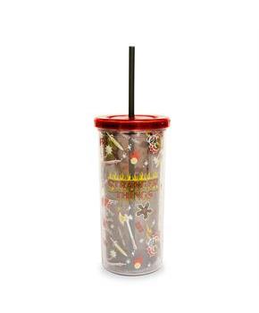 Stranger Things Hellfire Club Carnival Cup With Lid and Straw | Holds 20 Ounces
