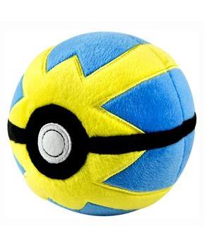 Pokemon 5 Inch Plush Poke Ball | Blue Quick Ball