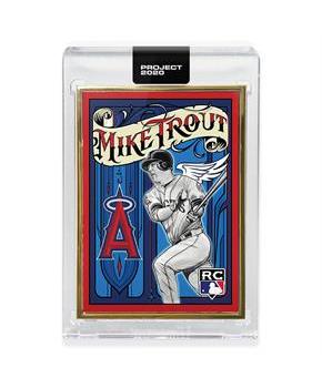 Topps PROJECT 2020 Card 400 - 2011 Mike Trout by Mister Cartoon