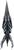 Mass Effect 8 Inch Reaper Sovereign PVC Ship Replica