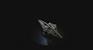Eaglemoss Star Trek Picard Ship Replica | Romulan Seven of Nines Fenris Ranger