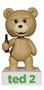 Ted 2 Funko Wacky Wobbler Bobble Head: Talking Ted (Rated R)