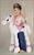 Ride A Unicorn White and Pink Costume Child