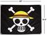 One Piece Luffy's Straw Hat Pirates Skull Flag