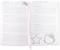Sanrio Hello Kitty White Foil Wellness Planner | 87 Sheets